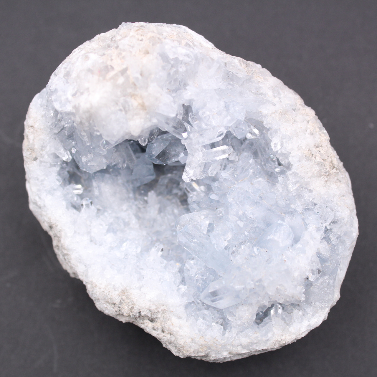 Cristalli di celestite blu