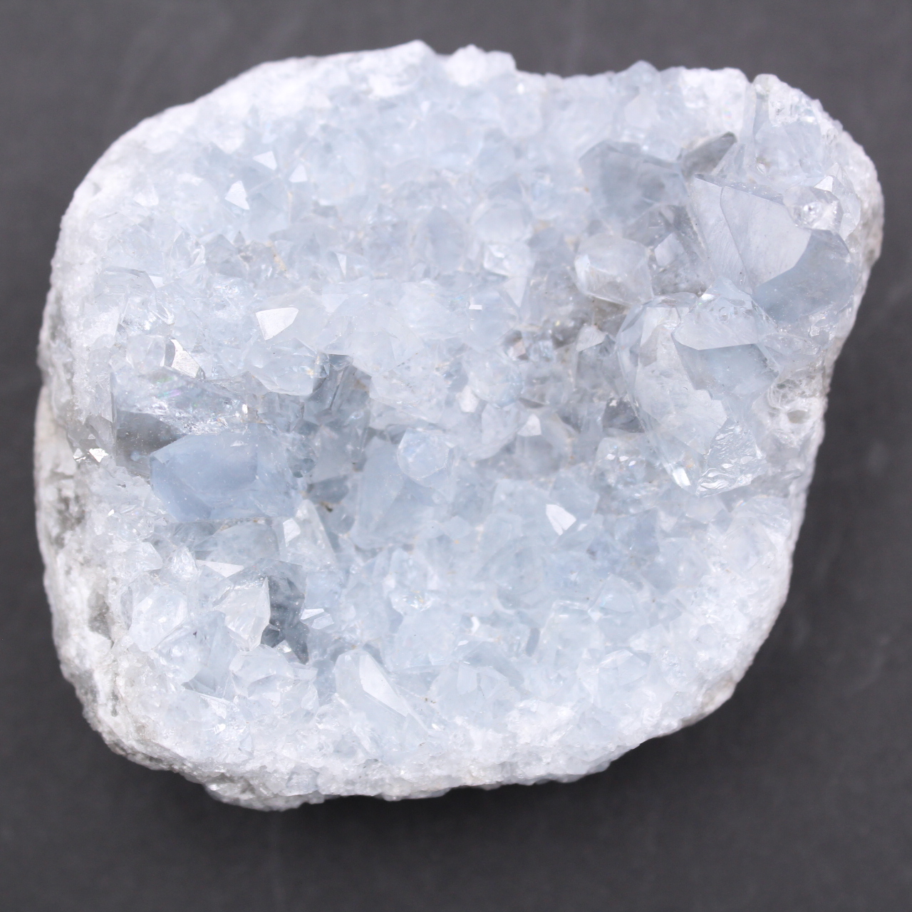 Cristalli di celestite blu