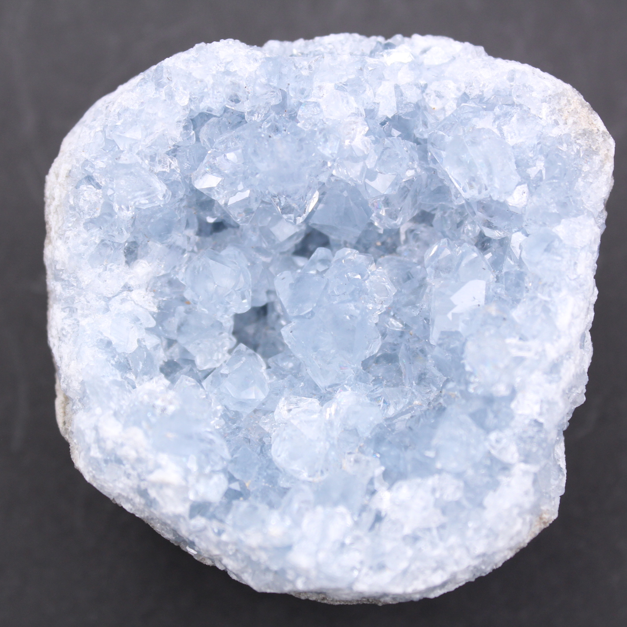 Cristalli di celestite blu