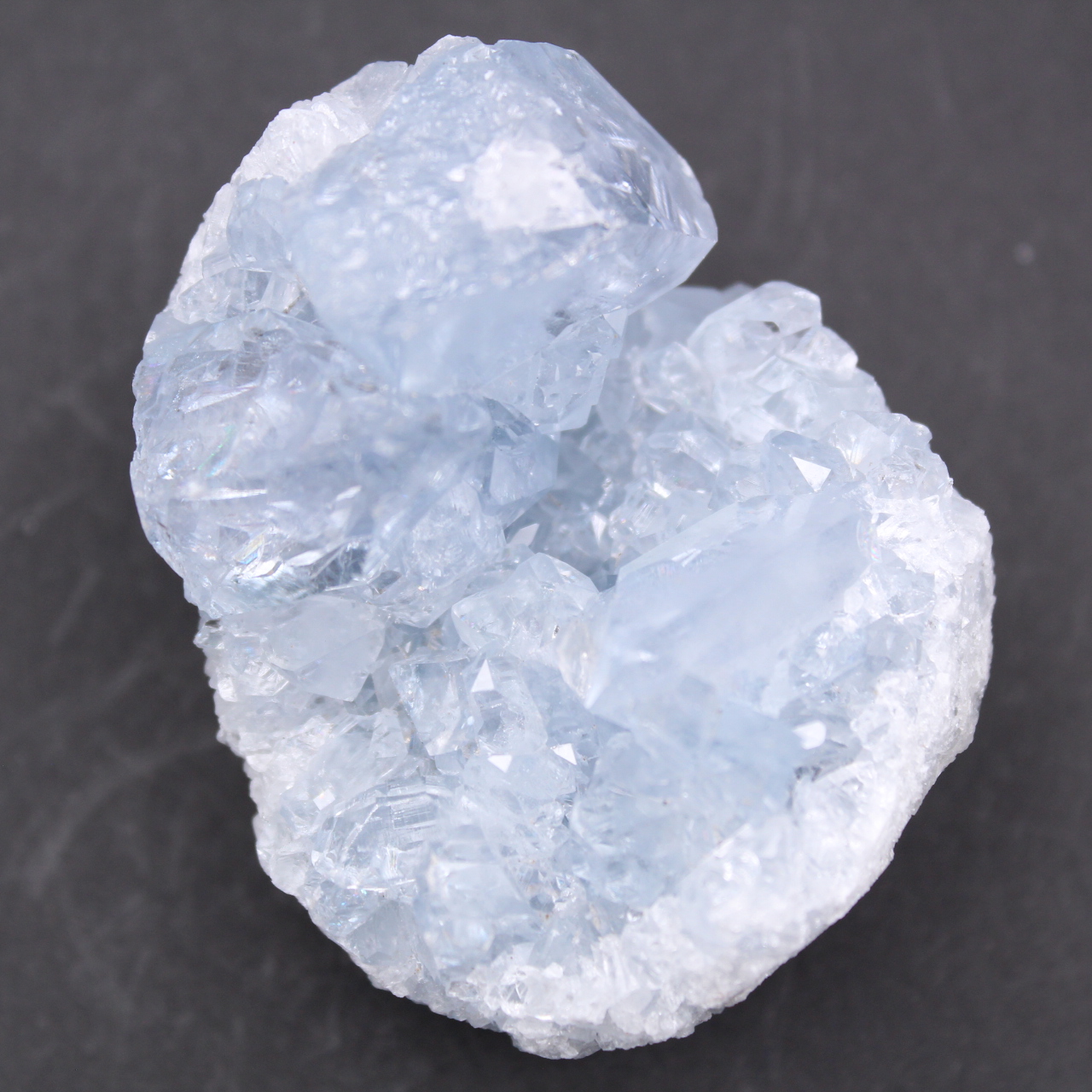 Cristalli di celestite blu