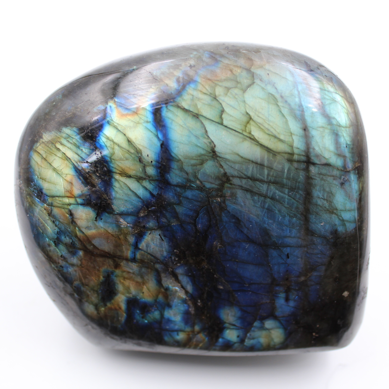 Pietra decorativa, labradorite levigata