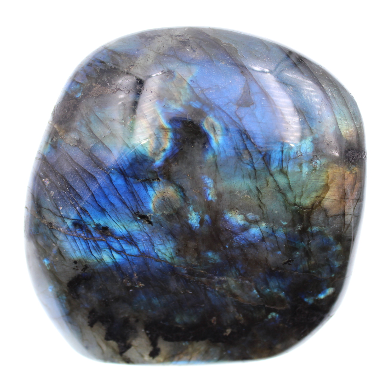 Pietra di labradorite a forma libera per la decorazione