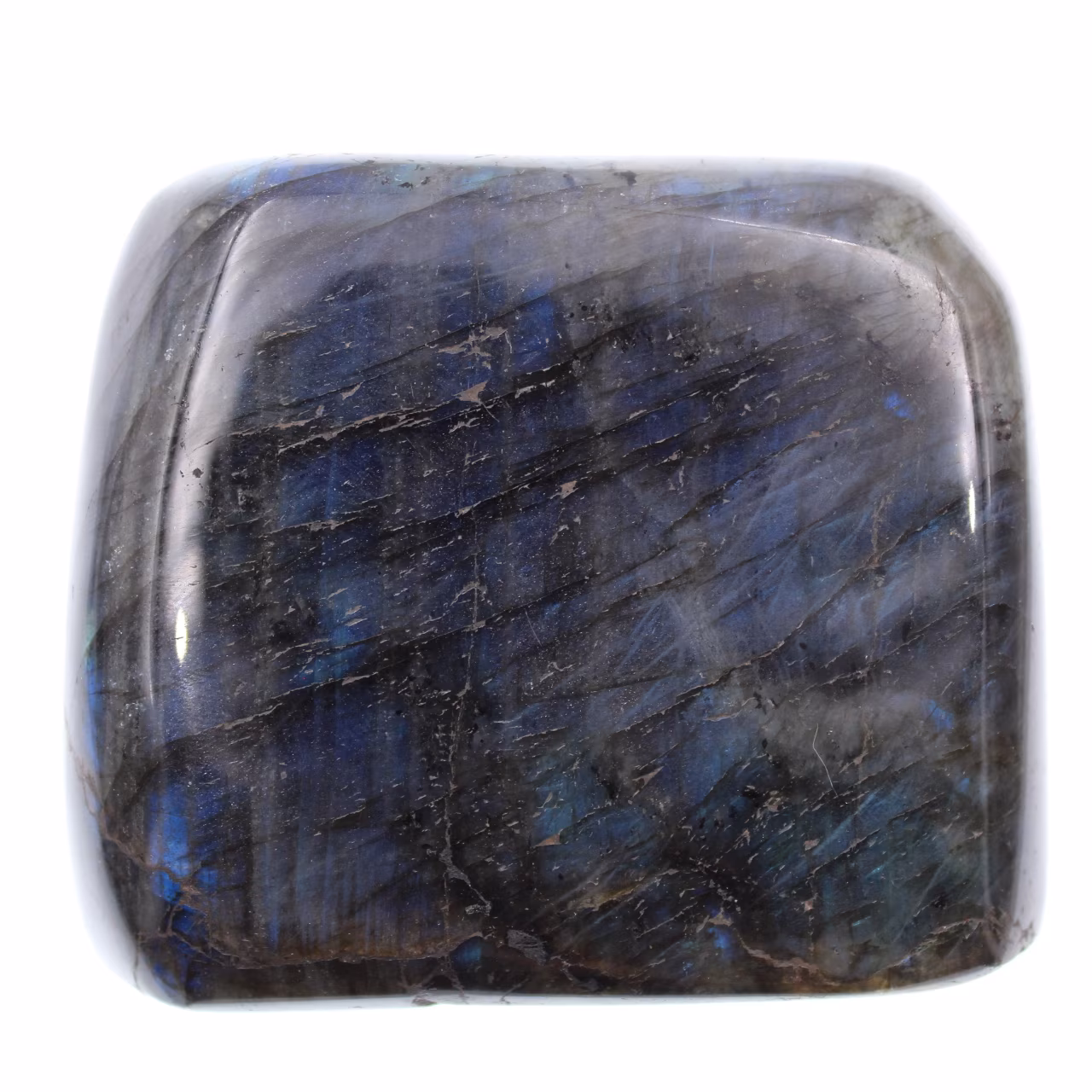 Labradorite, forma libera completamente lucidata