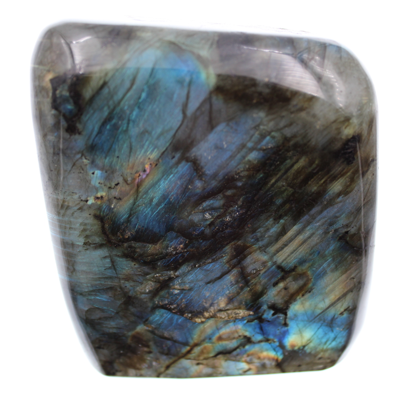 Forma libera di labradorite da posare