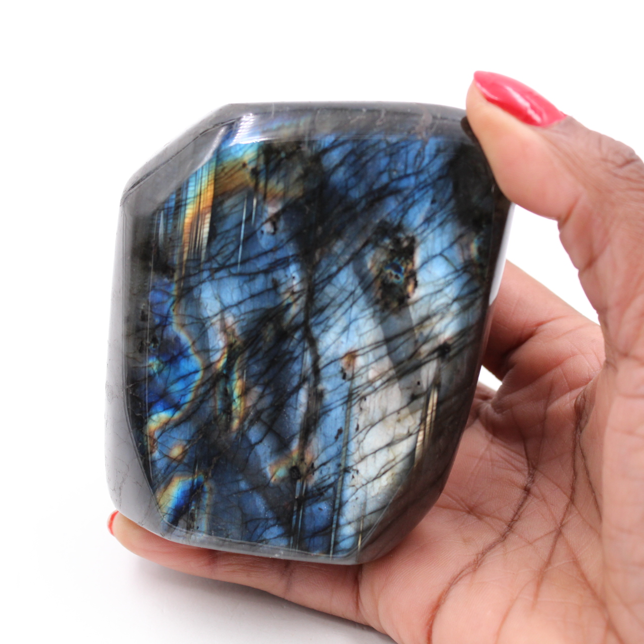 Pietra di labradorite lucidata
