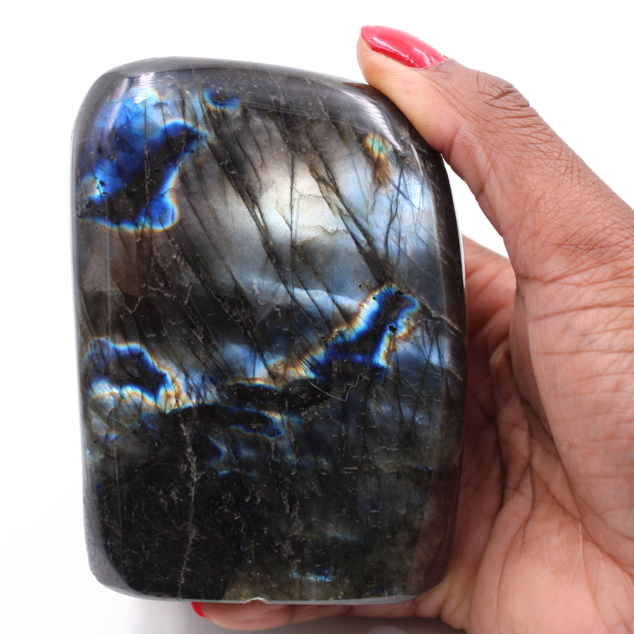Pietra di labradorite lucidata