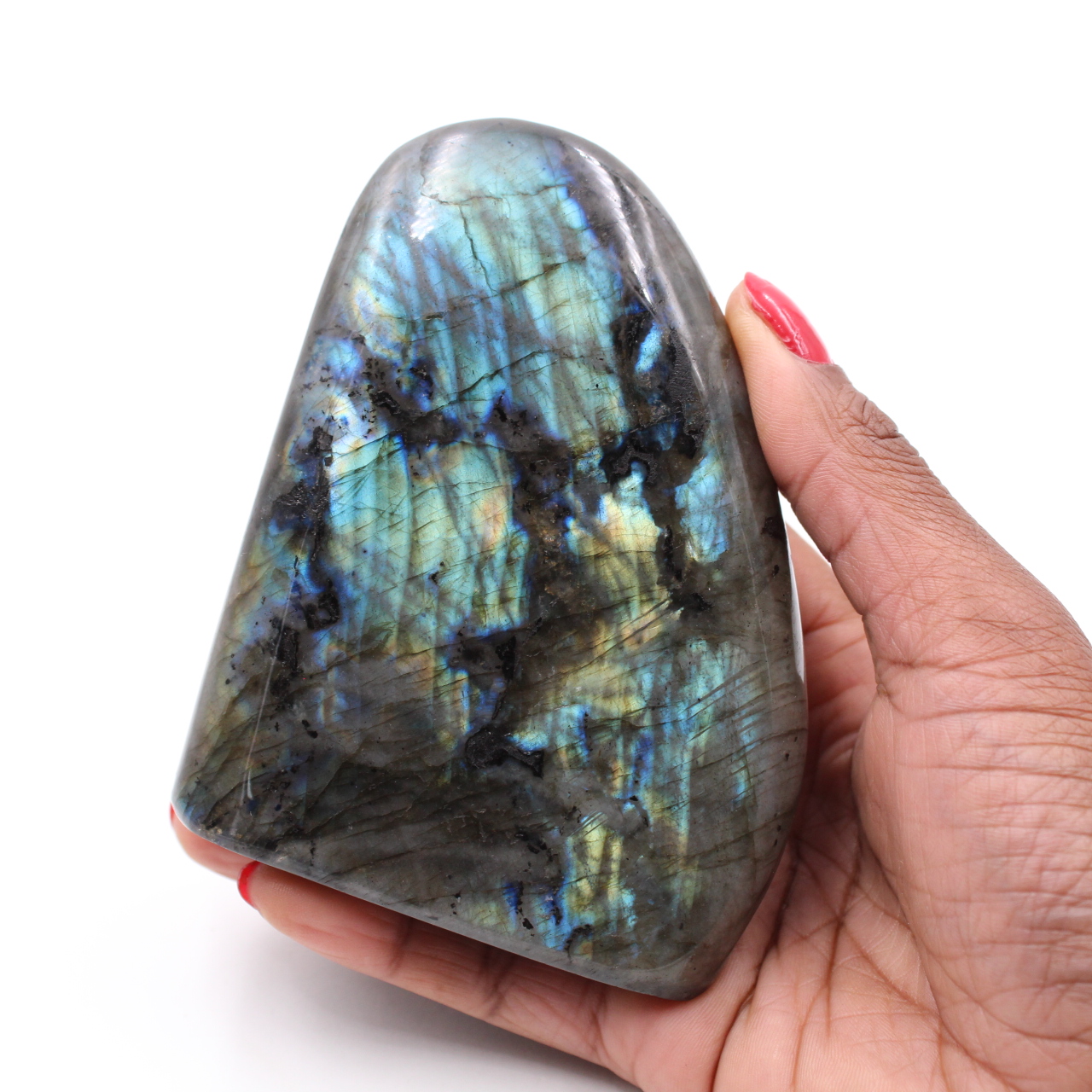 Pietra di labradorite lucidata