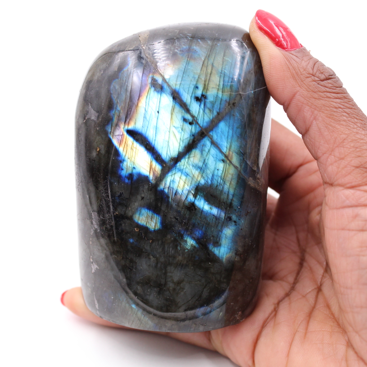 Pietra di labradorite lucidata