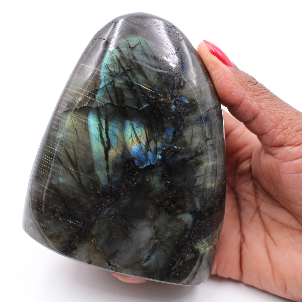 Pietra di labradorite lucidata