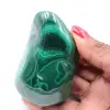 Blocco di malachite lucidato - 0