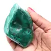 Blocco di malachite naturale - 0