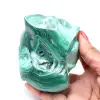 Blocco di malachite semilucido - 0