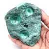 Blocco di malachite semilucido - 0