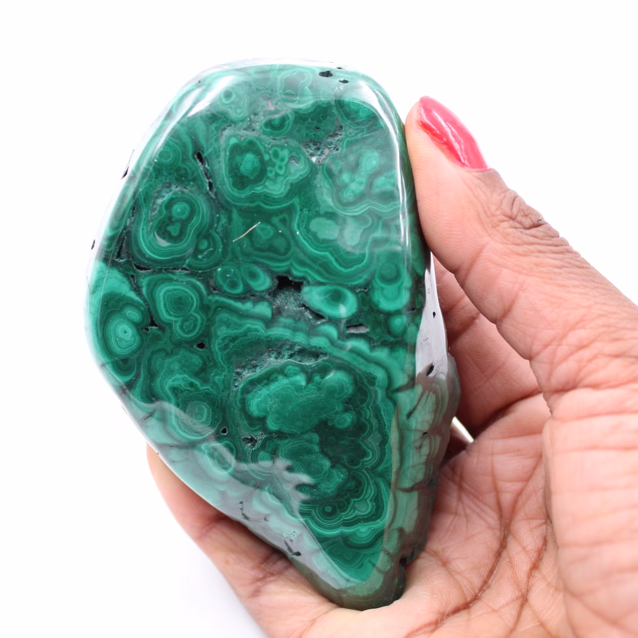 Pietra ornamentale in malachite