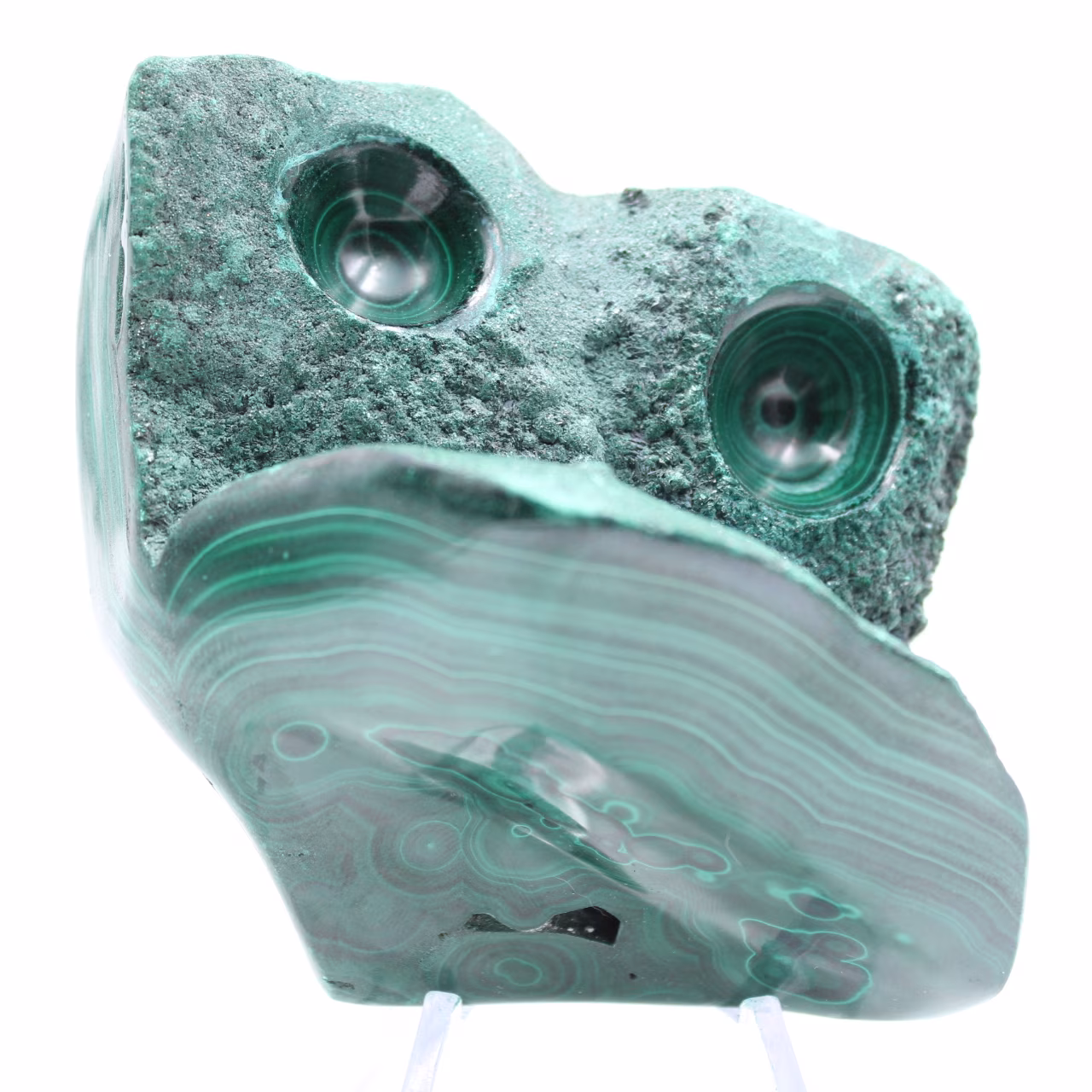 Forma libera in malachite