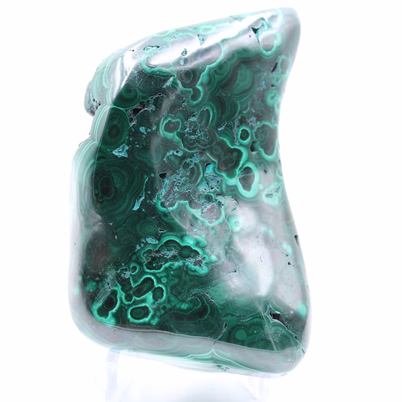 Pietra malachite semilucida
