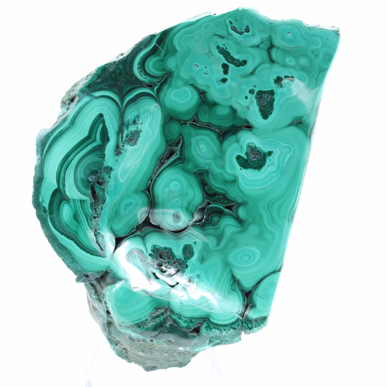 Pietra semilucida malachite