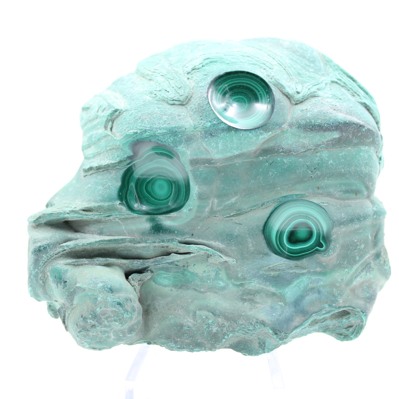 Forma libera in malachite