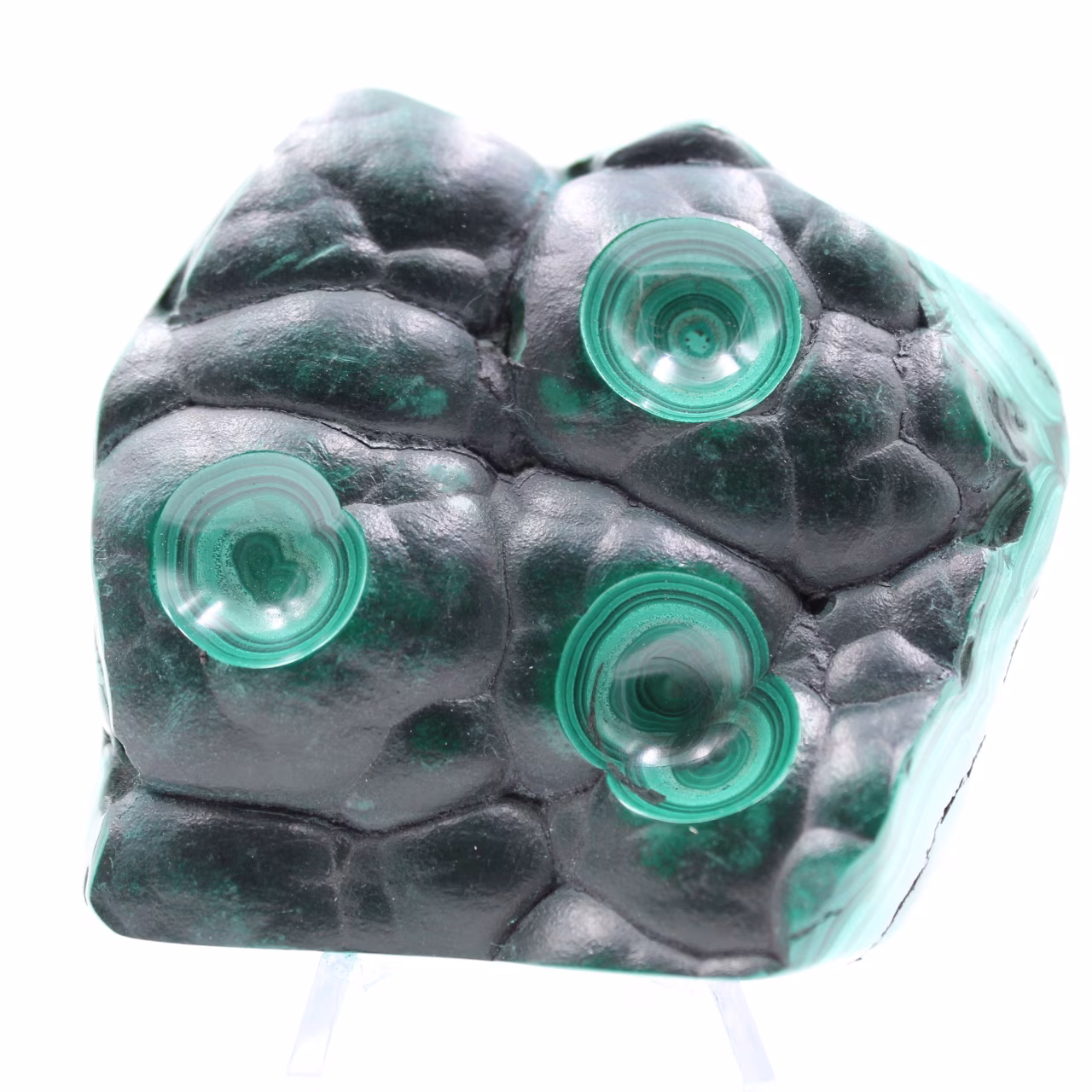 Pietra semilucida malachite