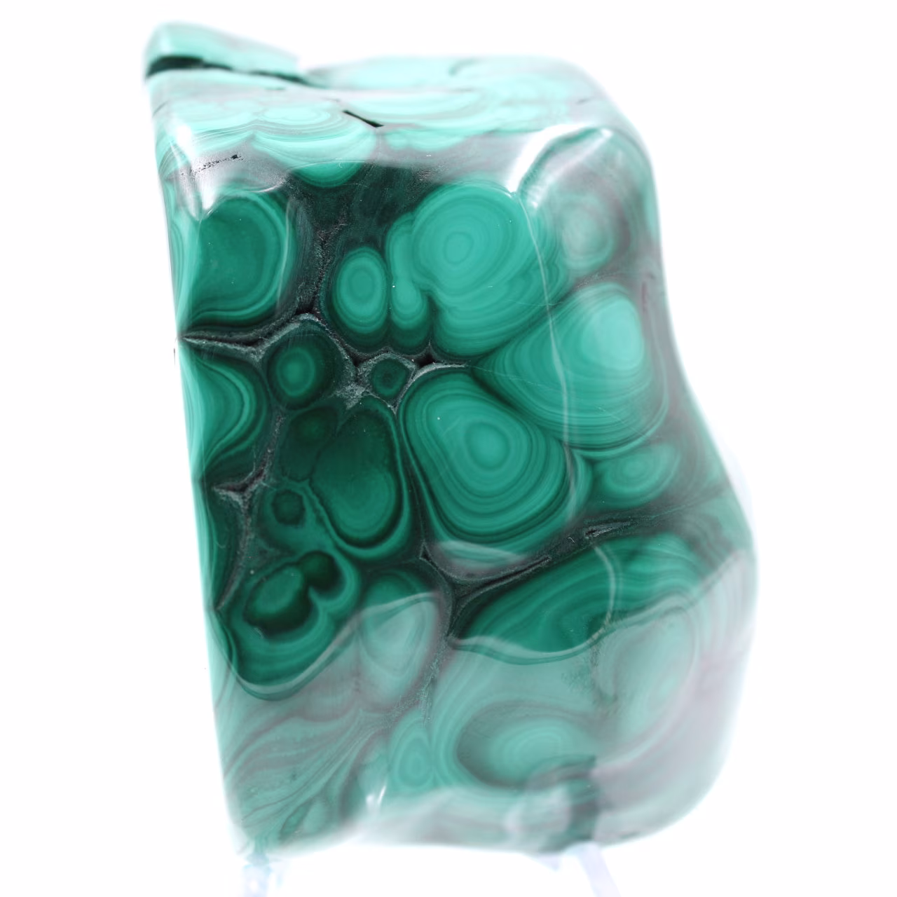 Forma libera in malachite