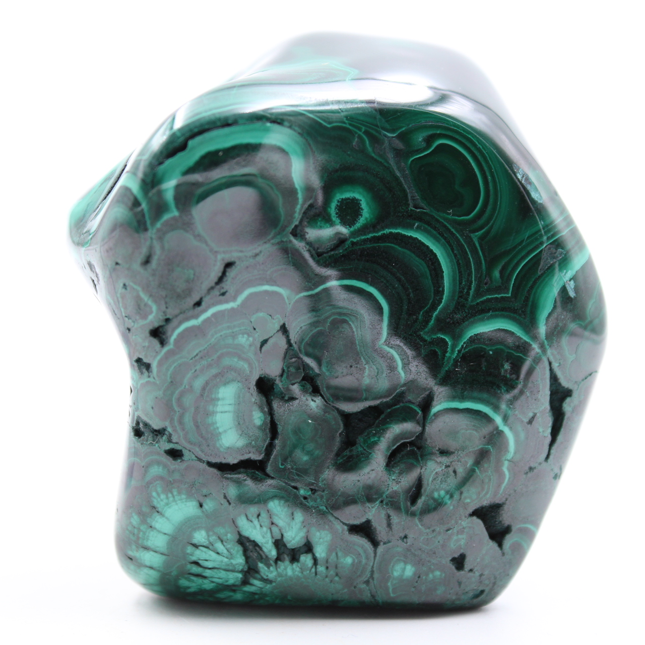 Pietra levigata in malachite