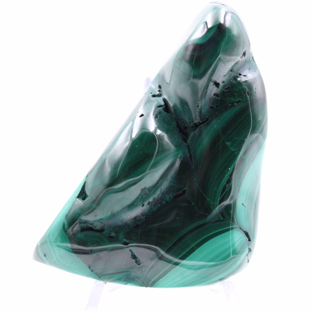 Forma libera in malachite