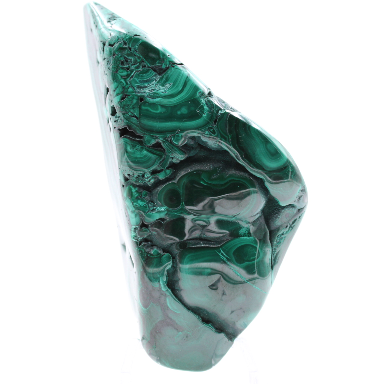 Forma libera in malachite