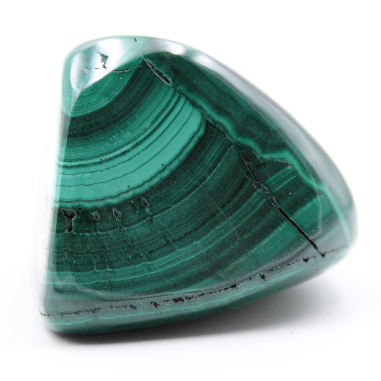 Forma libera in malachite