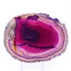 Fetta di agata viola - 0