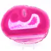 Fetta di agata rosa - 0