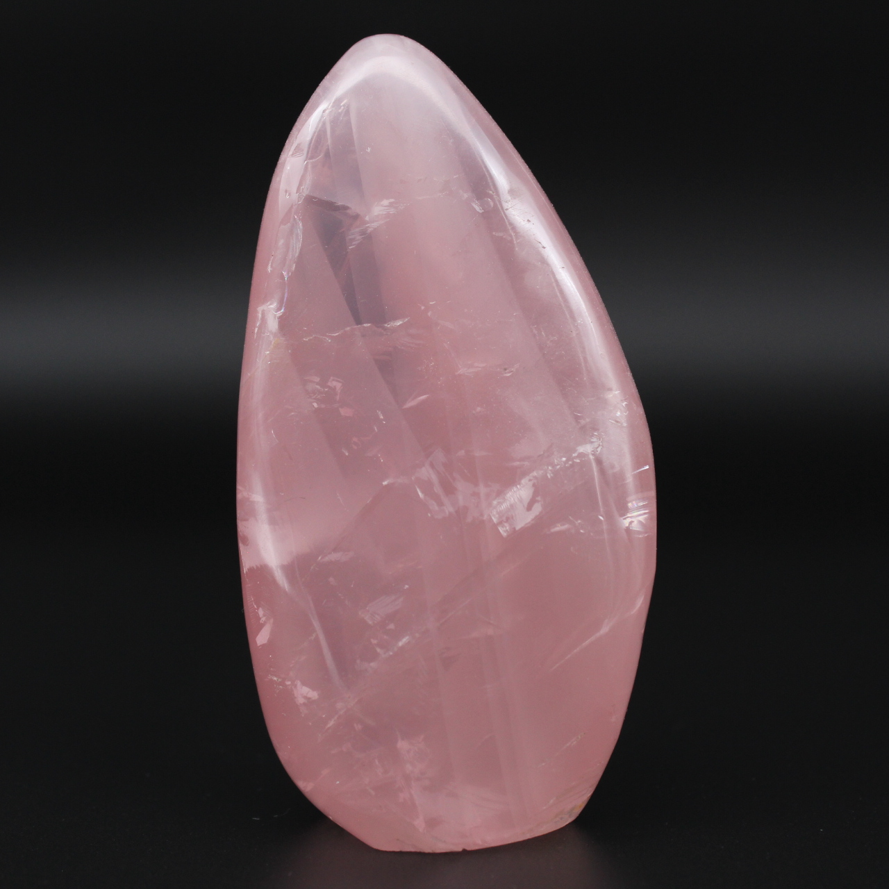 Quarzo rosa a forma libera