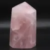 Prisma di quarzo rosa - 0