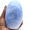 Roccia di calcite blu lucidata - 0