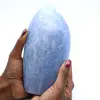 Pietra calcite blu lucida - 0