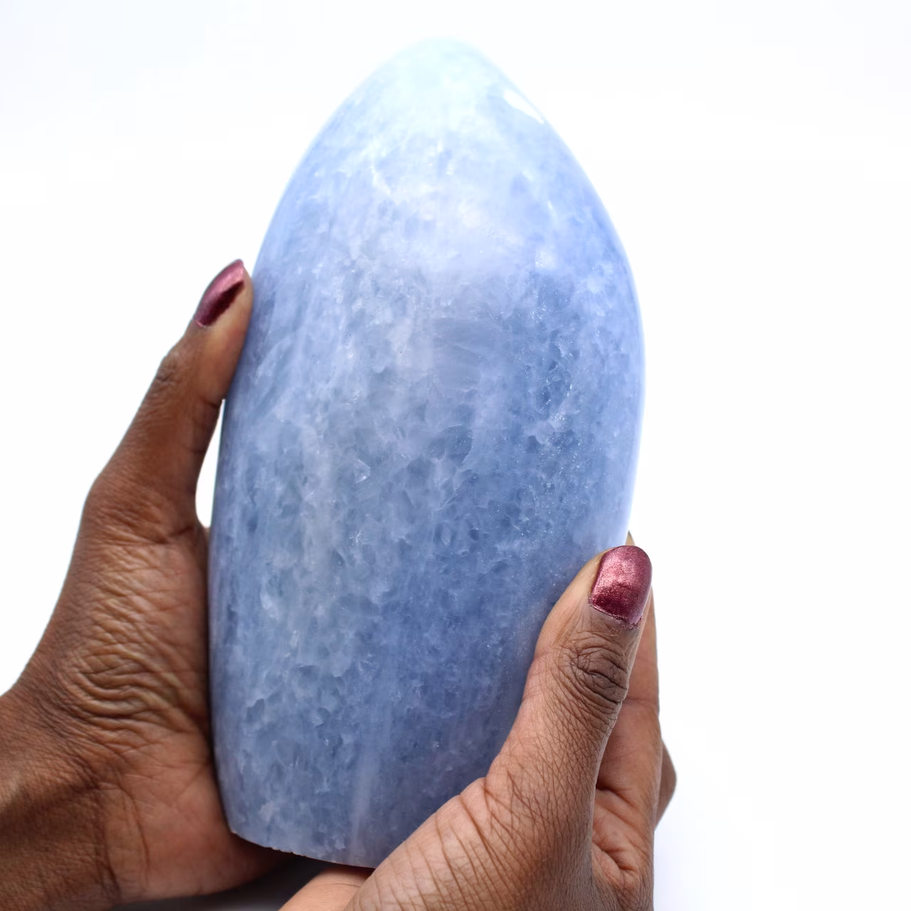 Pietra calcite blu lucida
