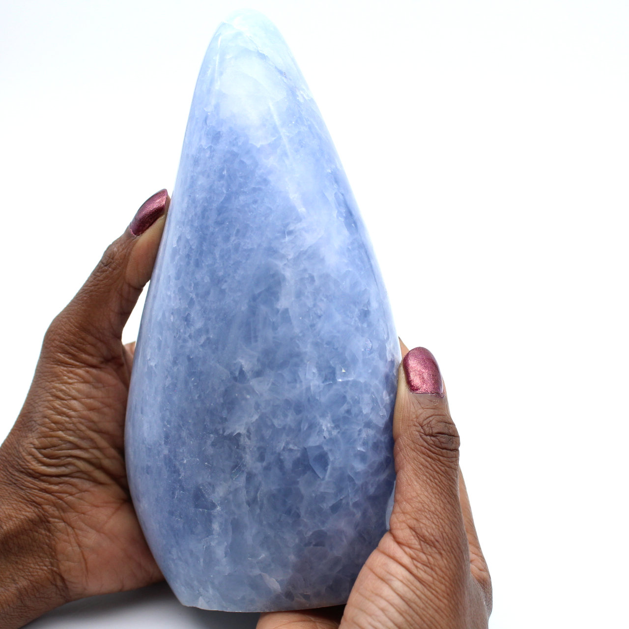 Roccia di calcite blu