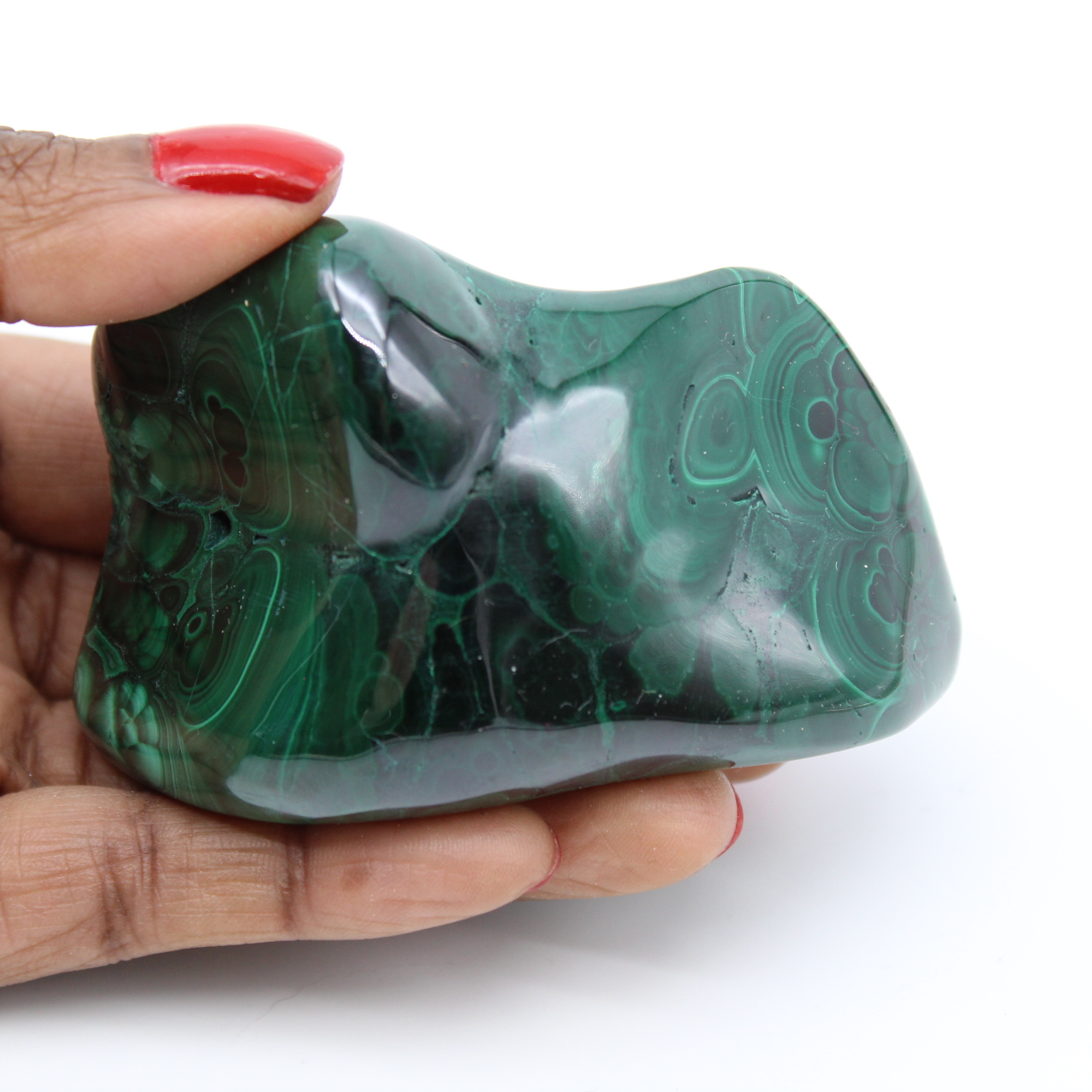 Pietra ornamentale in malachite