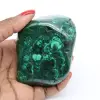Blocco di malachite lucidato - 0