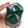 Pietra levigata in malachite - 0