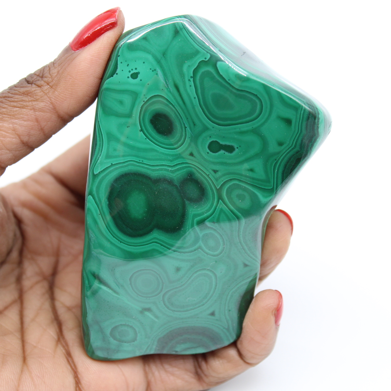 Pietra ornamentale in malachite
