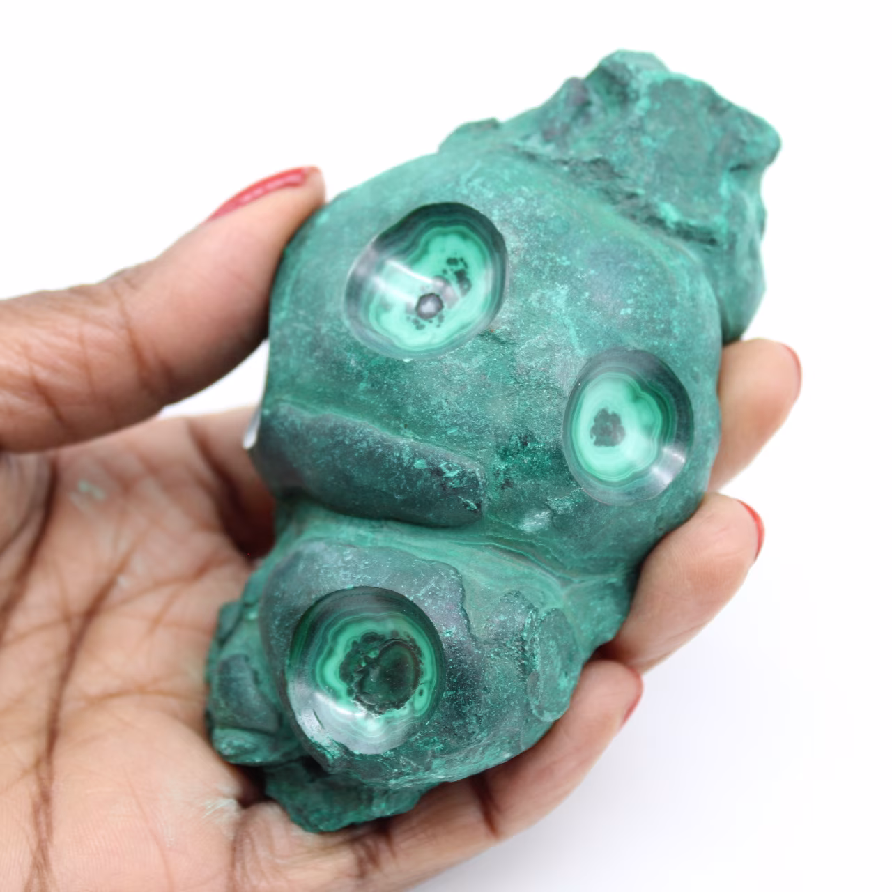 Pietra ornamentale in malachite