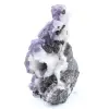 Fluorite su quarzo gange e galena - 0