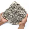 Grande lastra di quarzo con cristalli di pirite e sfalerite (blenda) - 0