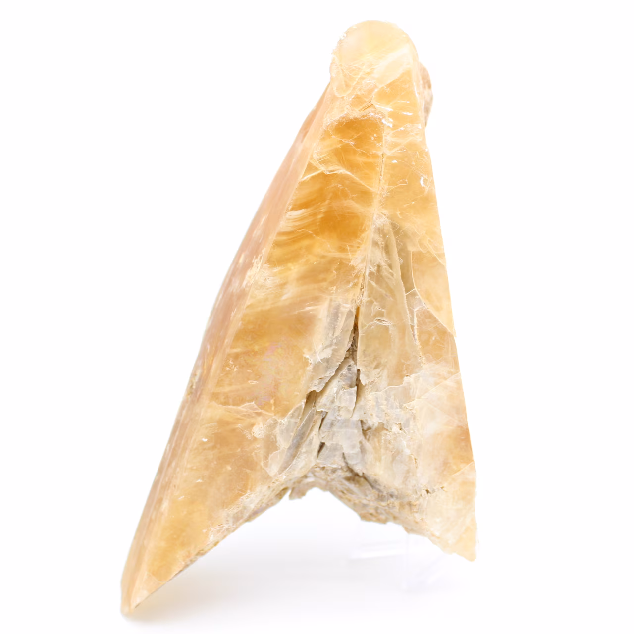 Grande pezzo di gesso a punta di lancia