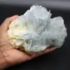 Ampia cristallizzazione della barite blu - 0