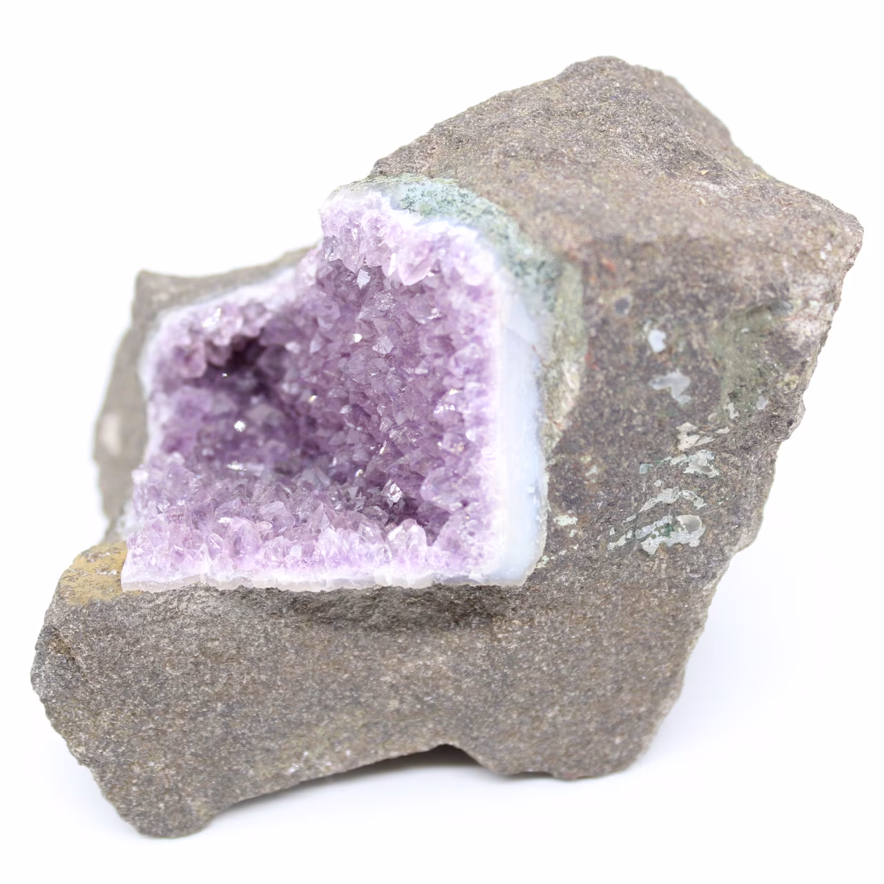 Piccolo geode di ametista proveniente dalla Spagna