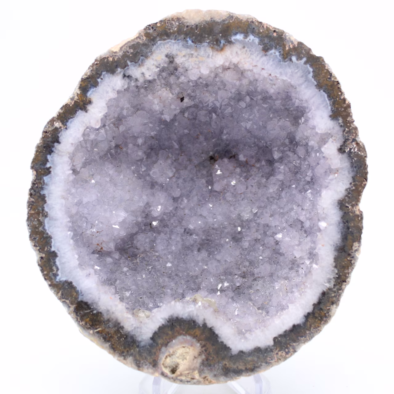 Geode di agata di cocco