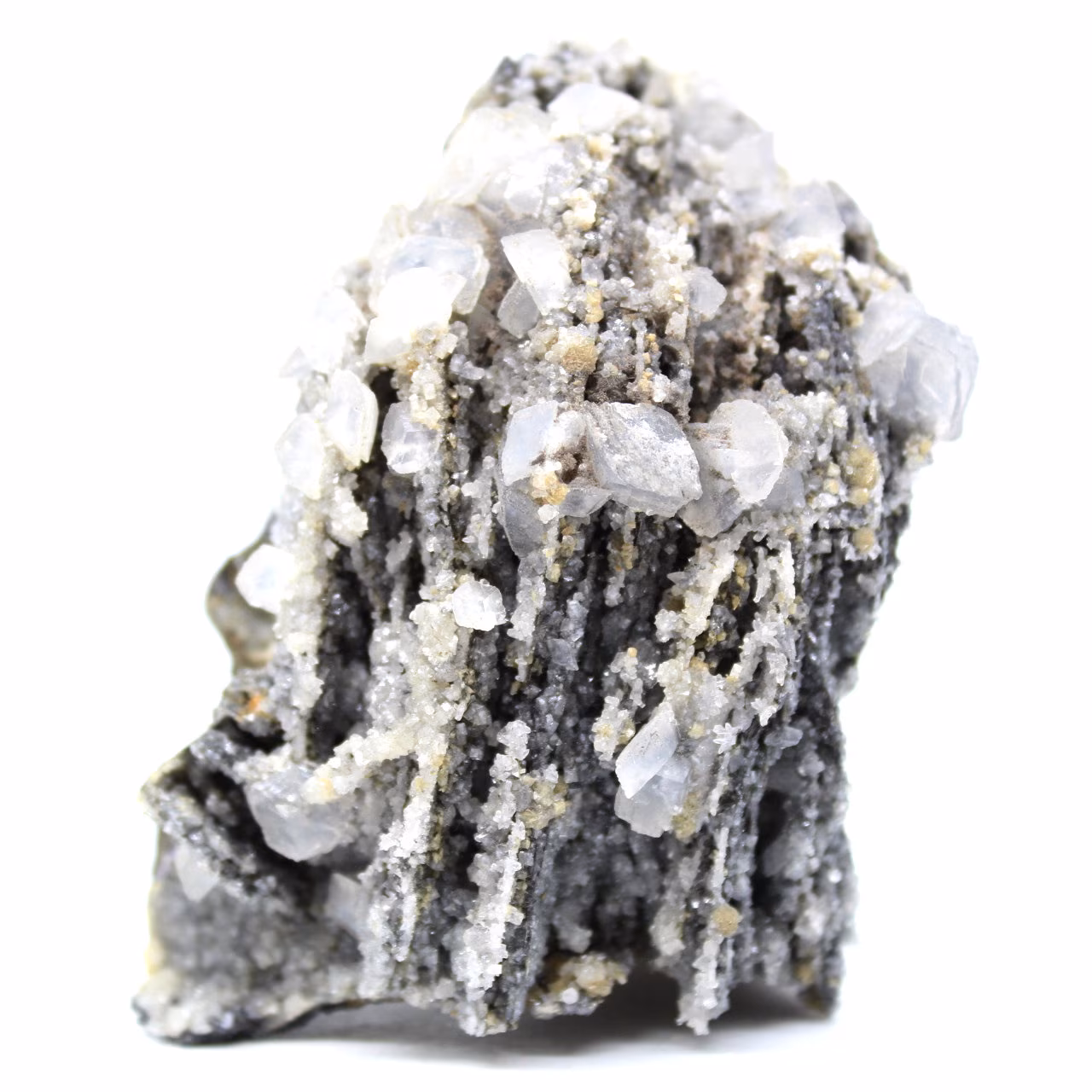 Cerusite, barite e quarzo