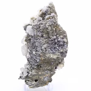 Blocco di cerusite galena e barite
