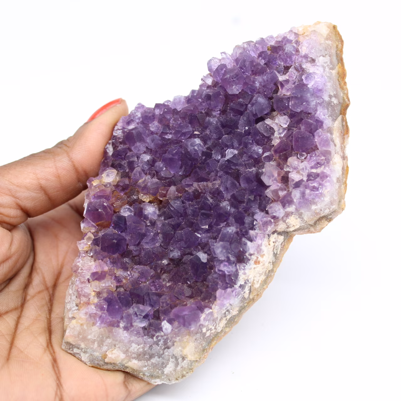 Uruguayische Amethystkristallisation